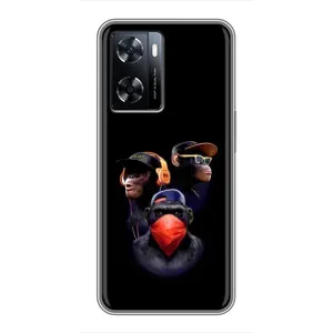 Чохол з Мавпами OnePlus Nord N20 SE - (AlphaPrint) (Три мавпи)