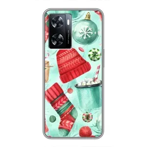 Новорічні Чохли для OnePlus Nord Н20 СЕ (VPrint) (Одяг НР)