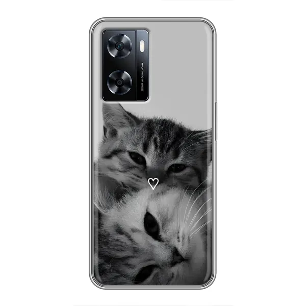 Чохол з принтом «Пара котів» для OnePlus Nord N20 SE Чохол з принтом «Пара котів» для OnePlus Nord N20 SE