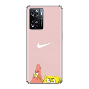 Чохол Губка Боб для OnePlus Nord Н20 СЕ (Патрік і Губка)