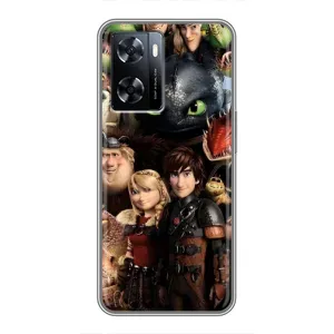 Чохол як приборкати дракона на OnePlus Nord N20 SE (Персонажі дракона)