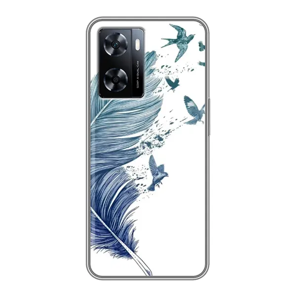 Чехол с принтом «Перышко» для OnePlus Nord N20 SE