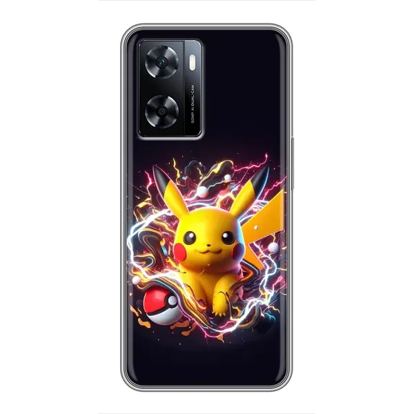 Чехол с принтом «Пикачу с мячом» для OnePlus Nord N20 SE