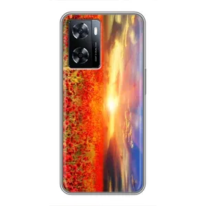 Чохол з картинкою (Стильні) OnePlus Nord Н20 СЕ - (AlphaPrint) (Поле тюльпанів)