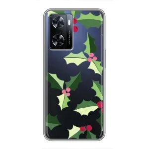 Зимні Чохли для OnePlus Nord Н20 СЕ - прозорий фон (Різдвяний фон)