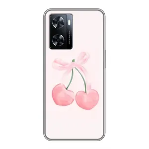 Чохол з розовим принтом для OnePlus Nord N20 SE (Рожеві вишні)