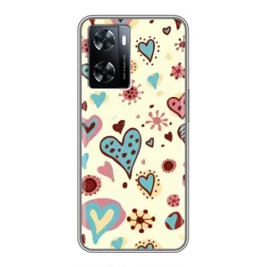 Чехлы для любимой на OnePlus Nord Н20 СЕ (VPrint) (Сердечки)