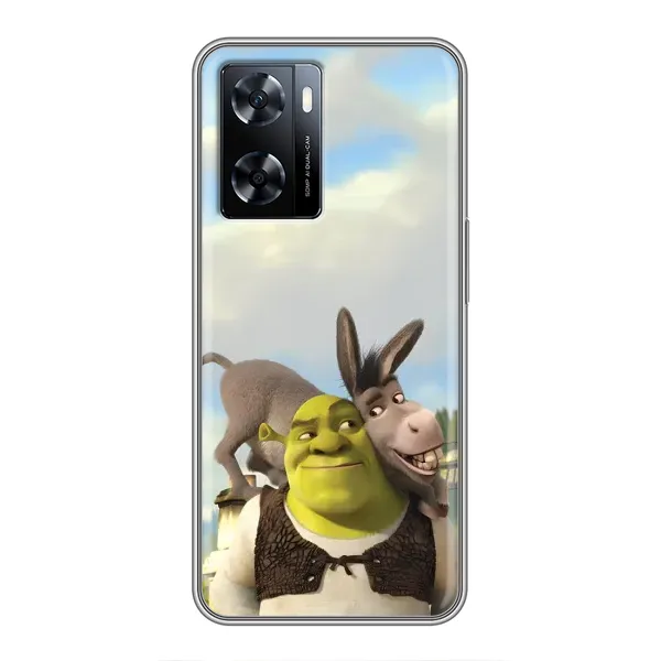 Чохол з принтом «Шрек та Осел» для OnePlus Nord N20 SE Чохол з принтом «Шрек та Осел» для OnePlus Nord N20 SE