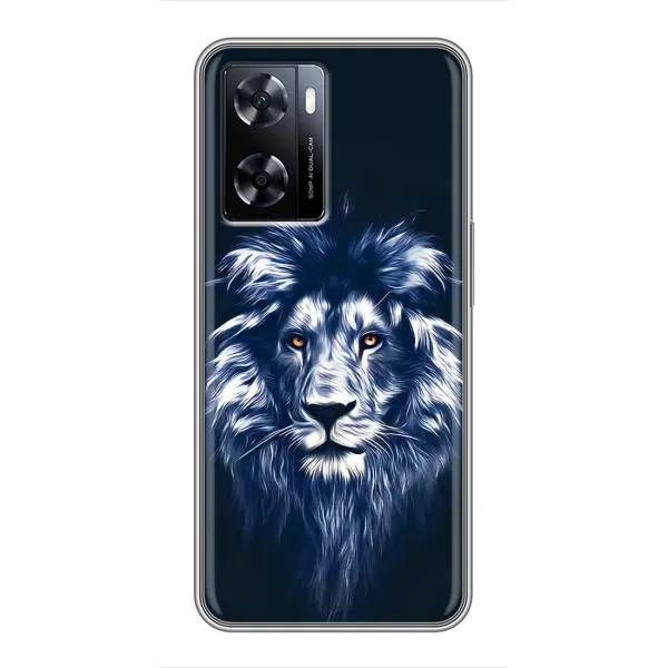 Чехол с принтом «Синий Лев» для OnePlus Nord N20 SE Чехол с принтом «Синий Лев» для OnePlus Nord N20 SE