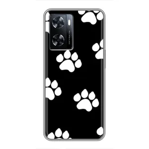 Чохли з собаками для OnePlus Nord N20 SE (VPrint) (Сліди собаки)