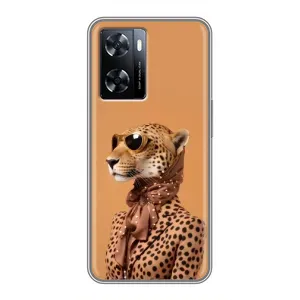 Чохол з принтом стильні тварини для OnePlus Nord Н20 СЕ (Стильний леопард)