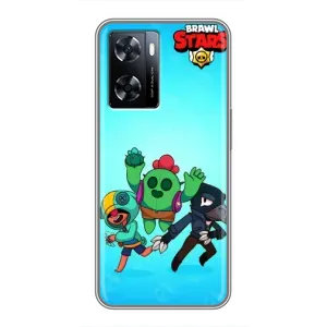 Чехлы Brawl Stars для OnePlus Nord N20 SE (AlphaPrint) (Тріо героїв)