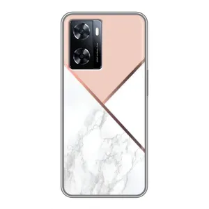 Мраморний чехол на OnePlus Nord N20 SE (VPrint) (Тройний мрамор)