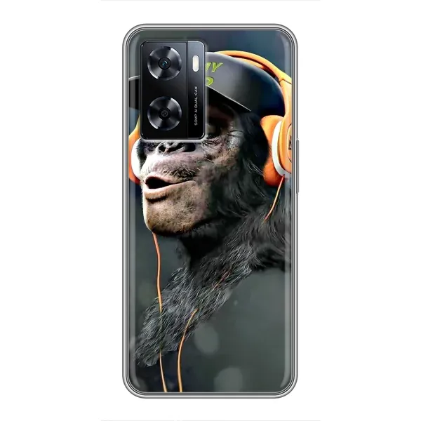 Чехол с принтом «В наушниках» для OnePlus Nord N20 SE Чехол с принтом «В наушниках» для OnePlus Nord N20 SE