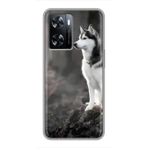Чохол з Хаскі OnePlus Nord N20 SE - (AlphaPrint) (Вірний собака)