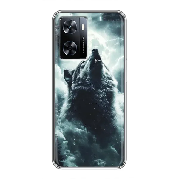 Чохол з принтом «Вовк у хмарах» для OnePlus Nord N20 SE Чохол з принтом «Вовк у хмарах» для OnePlus Nord N20 SE