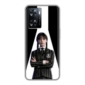 Чохли Венсдей на OnePlus Nord N20 SE Уенсдей (AlphaPrint) (W-Wednesday)