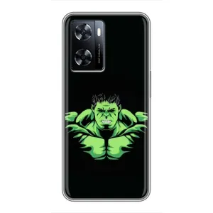 Чохли з героями Марвел OnePlus Nord N20 SE (VPrint) (Зелений Халк)