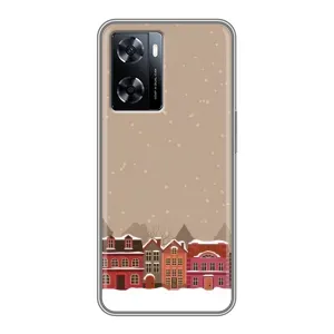 Новорічні, Святкові Чохли для OnePlus Nord N20 SE - 2024 год (Зимове місто)