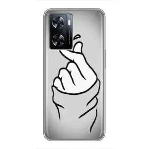 Чохол з принтом для OnePlus Nord N20 SE (AlphaPrint - Знак сердечка) (Значок Love)