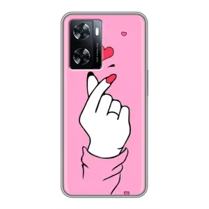 Чохол з принтом для OnePlus Nord N20 SE (AlphaPrint - Знак сердечка)