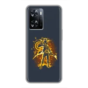 Naruto Anime Чохли для OnePlus Nord Н20 СЕ (AlphaPrint) (золотий Наруто)