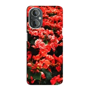 Чохли з квітами для OnePlus Nord N20 (VPrint) (Квіти червоні)