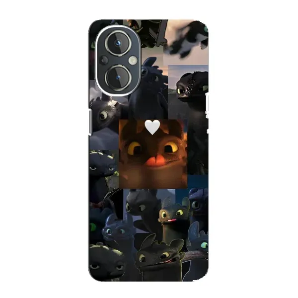 Чехол с принтом «Дракон коллаж» для OnePlus Nord N20