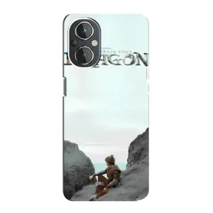 Чохол як приборкати дракона на OnePlus Nord N20 (Дракон лого)