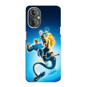 Чохол з принтом Фантастична четвірка для OnePlus Nord N20 (Герої Фантастична Четвірка)