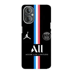 Чохли PSG для OnePlus Nord N20 (AlphaPrint) (футболка ПСЖ)