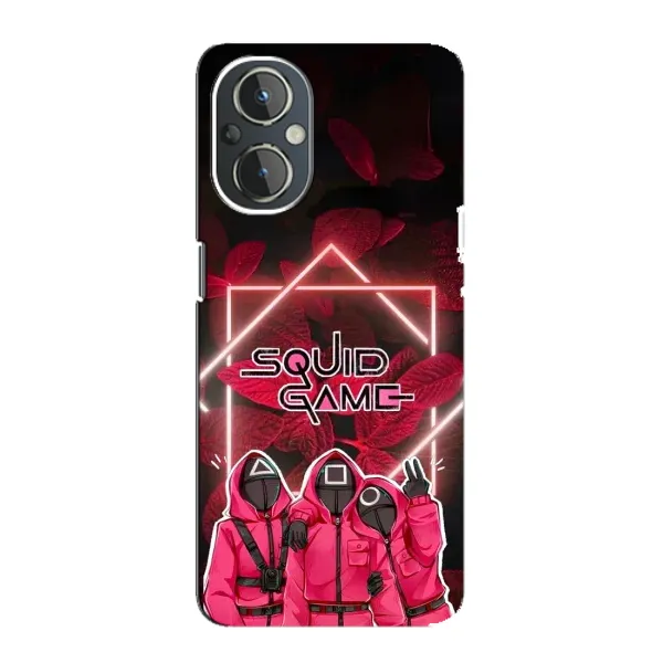 Чохол з принтом «Охоронці Гра кальмара» для OnePlus Nord N20 Чохол з принтом «Охоронці Гра кальмара» для OnePlus Nord N20