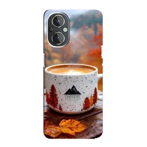 Чехол с принтом «Кофе на природе» для OnePlus Nord N20