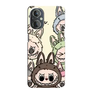 Чохол з Лабубу на OnePlus Nord N20 (Золота мавпа Bored Ape)