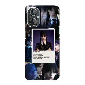 Чохли Венсдей на OnePlus Nord N20 Уенсдей (AlphaPrint) (колаж Венздей)