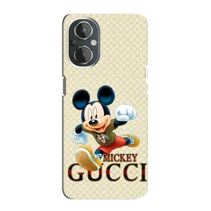 Чохол Disney Mouse OnePlus Nord N20 (PREMIUMPrint) (Mikki Gucci)