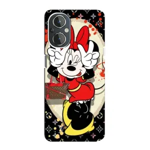 Чохол Disney Mouse OnePlus Nord N20 (PREMIUMPrint) (Мінні peace)