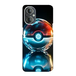 Чохол з Пікачу на OnePlus Nord N20 (М'яч Пікачу)