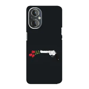Чехлы (ART) Цветы на OnePlus Nord N20 (VPrint) (Неочікувані квіти)
