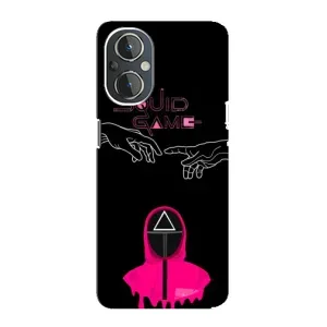 Чохол Гра в кальмара для OnePlus Nord N20 (Мінімалізм Гра кальмара)