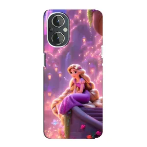 Чохол Рапунцель для OnePlus Nord N20 (Рапунцель у замку)