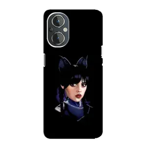 Чохли Венсдей на OnePlus Nord N20 Уенсдей (AlphaPrint) (серйозна Венздей)