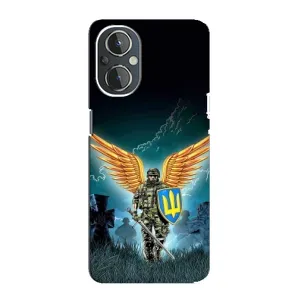 Чехлы с картинкой ЗСУ для OnePlus Nord N20 (AlphaPrint) (Солдат ЗСУ)