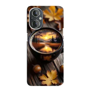 Чехол с принтом «Темный кофе» для OnePlus Nord N20
