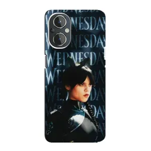 Чохли Венсдей на OnePlus Nord N20 Уенсдей (AlphaPrint) (Венздей кішка)