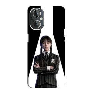 Чохли Венсдей на OnePlus Nord N20 Уенсдей (AlphaPrint) (W-Wednesday)