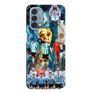 Чехлы Месси для OnePlus Nord N200 5G (DE211) (AlphaPrint) (Аргентина Месси)