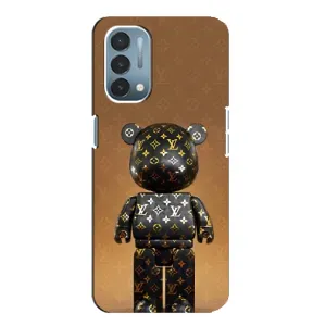 Чехлы для OnePlus Nord N200 5G (DE211) - Bearbrick Louis Vuitton (PREMIUMPrint) (Bearbrick)