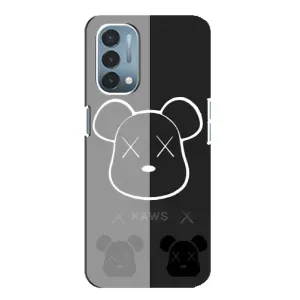 Чехлы для OnePlus Nord N200 5G (DE211) - Bearbrick Louis Vuitton (PREMIUMPrint) (БеарБрик глаза)