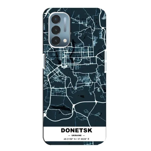 Чехол с принтом «Донецк» для OnePlus Nord N200 5G (DE211)